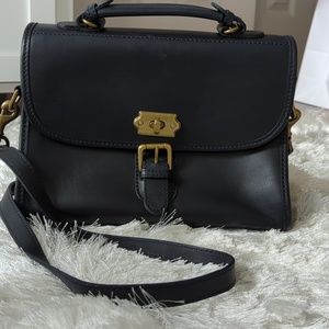 Blue Leather handbag